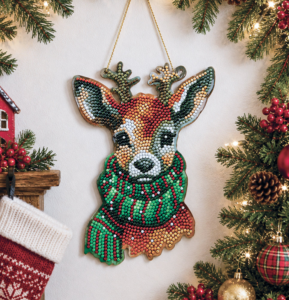 Reindeer Diamond Dotz Wall Hanging Kit