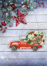 Christmas Truck Diamond Dotz Wall Hanging Kit