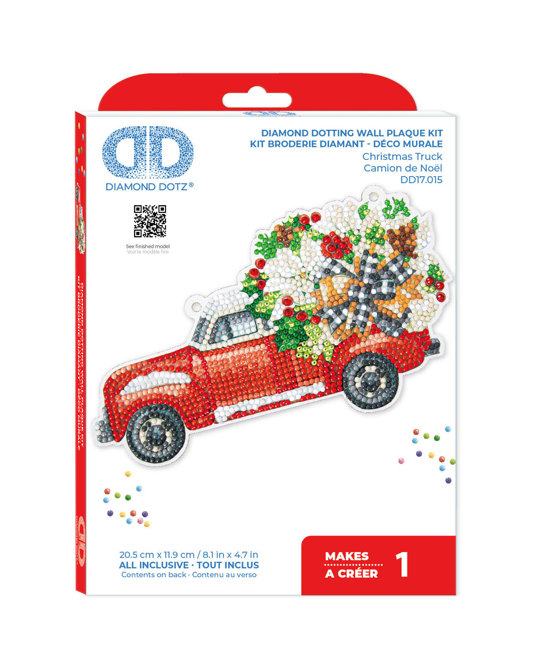 Christmas Truck Diamond Dotz Wall Hanging Kit