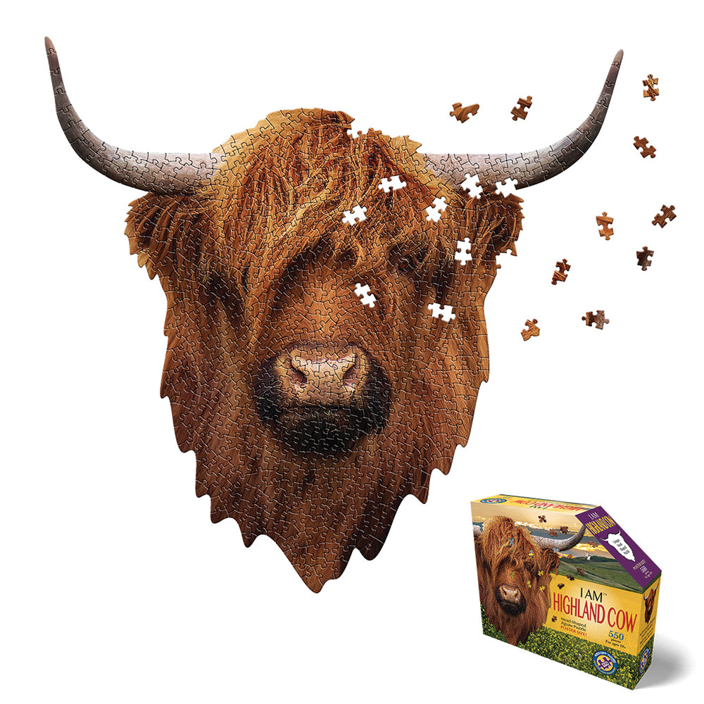 I Am Highland Cow Jigsaw Puzzle