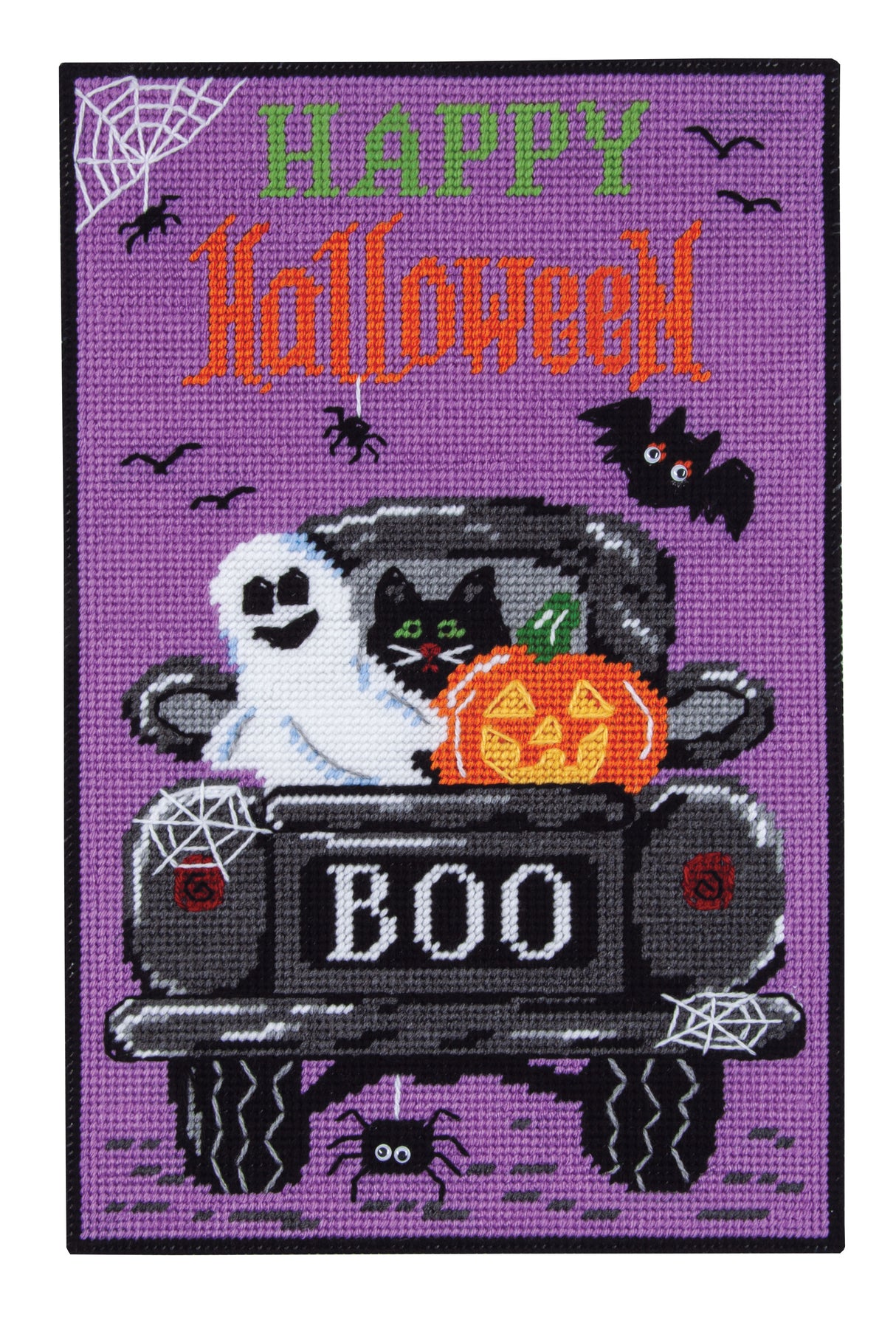 Boo's Cruise Plastic Canvas Wall Hanging Kit