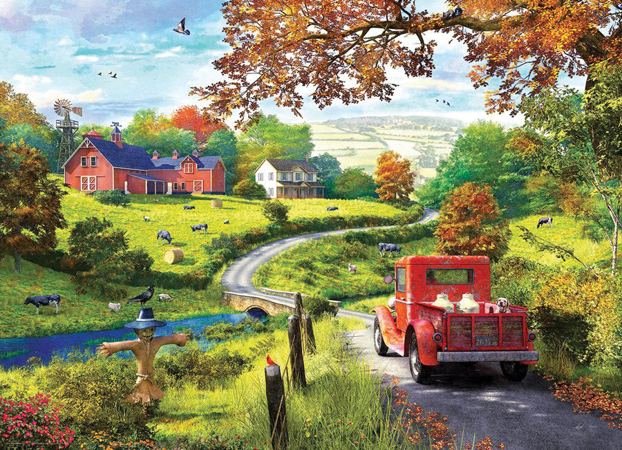 Country Drive Jigsaw Puzzle