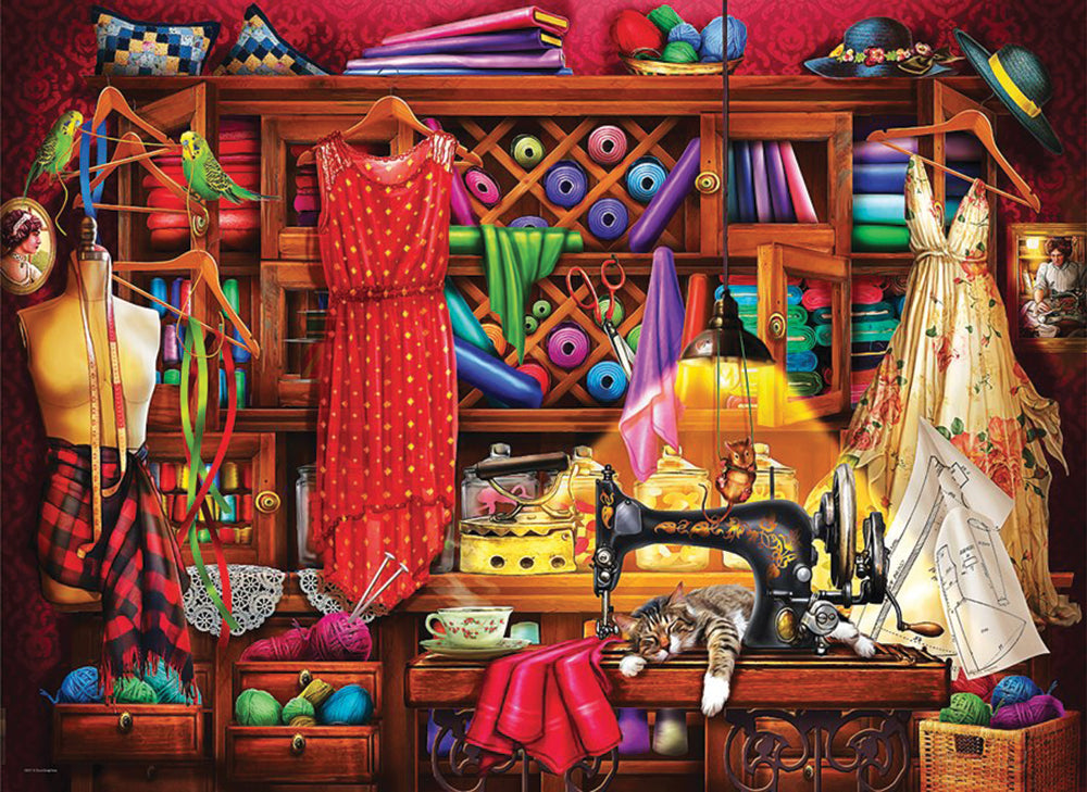 Sewing Room Jigsaw Puzzle
