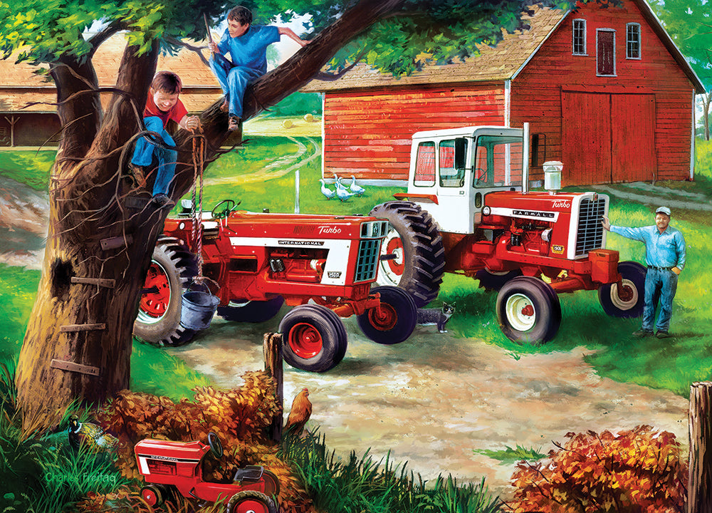 Boys & Their Toys Jigsaw Puzzle