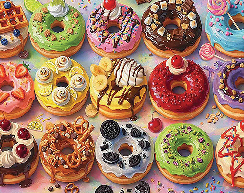 Donuts Jigsaw Puzzle