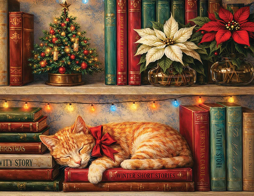 Cozy Christmas Nook Jigsaw Puzzle