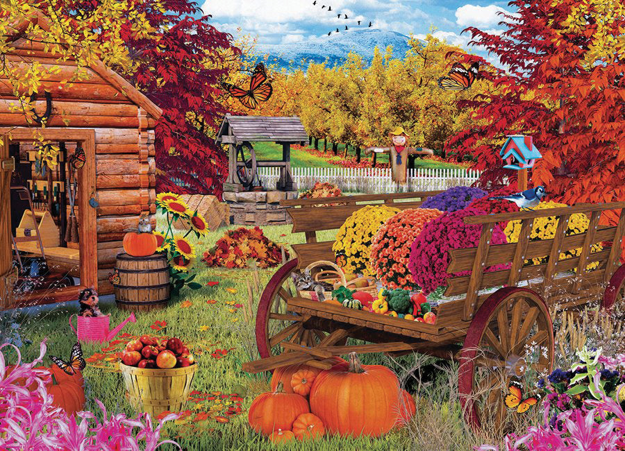 Autumn Garden Jigsaw Puzzle