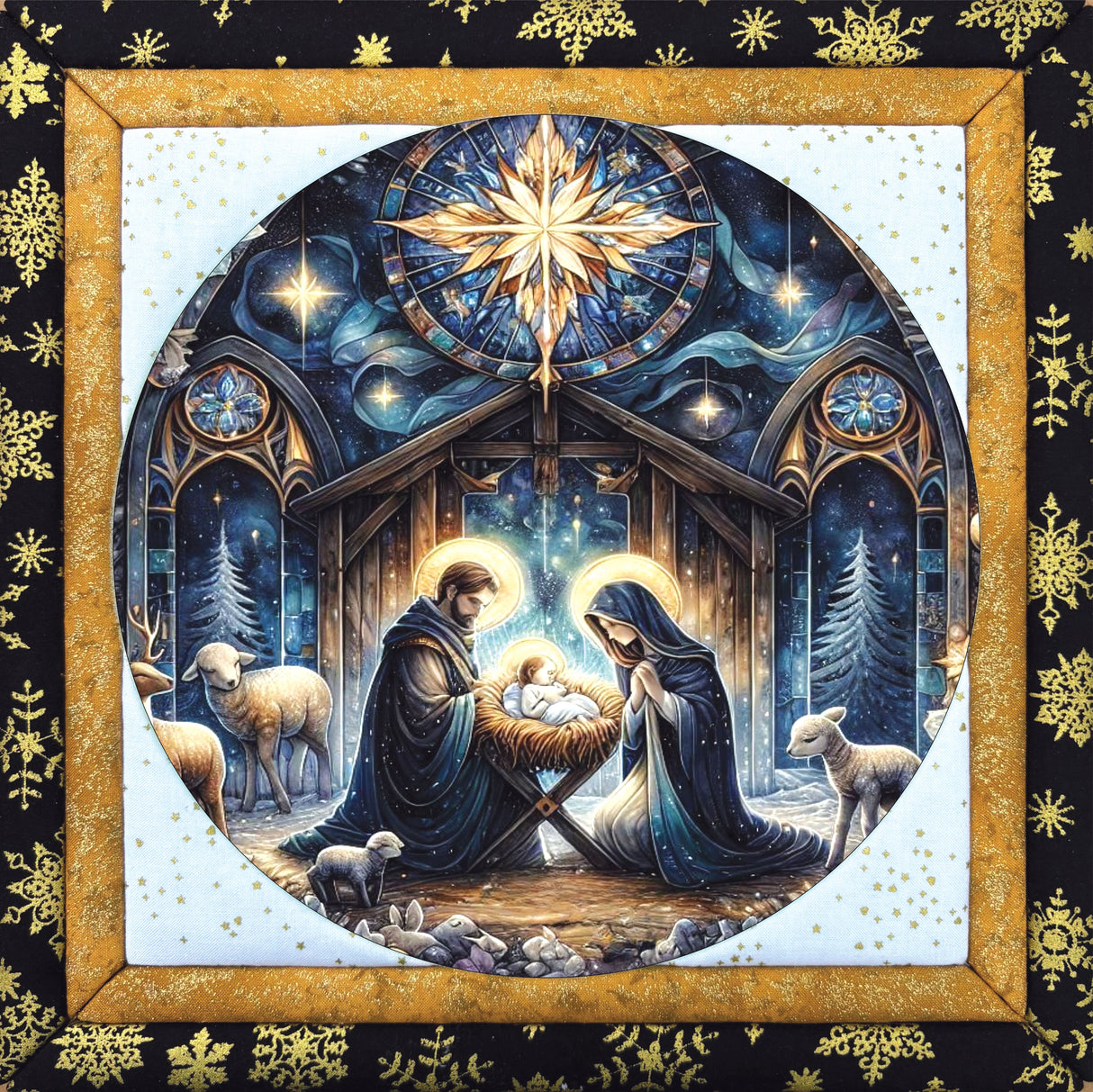 Nativity Scene Quilt Magic Kit