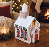 Bless You Plastic Canvas Tissue Box Cover