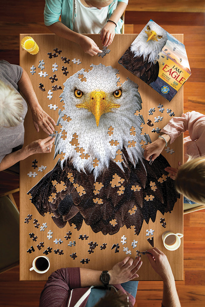 I Am Eagle Jigsaw Puzzle