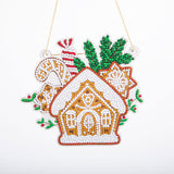 Gingerbread House Diamond Dotz Wall Hanging Kit