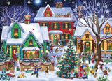 Neighborhood Christmas Jigsaw Puzzle Advent Calendar