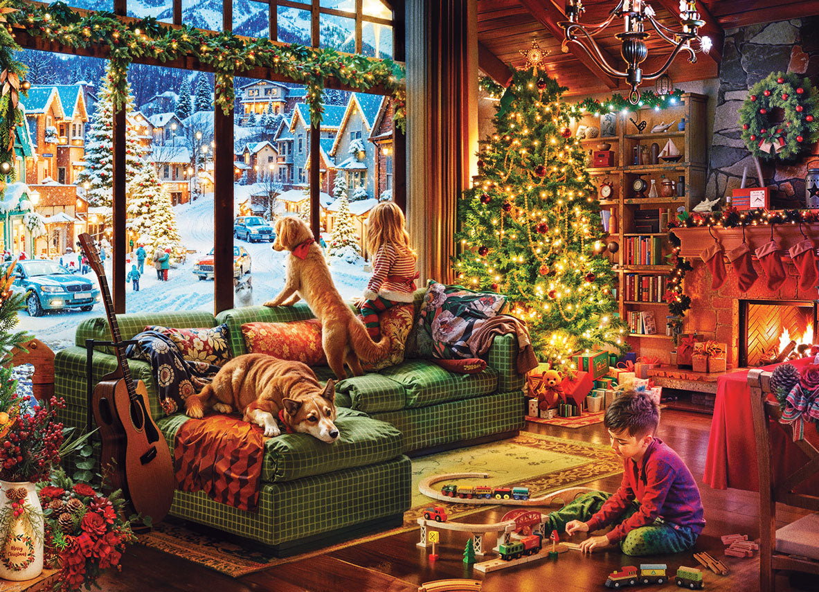 Fireside Christmas Jigsaw Puzzle Advent Calendar