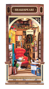 Bookstore Book Nook & Wonderland Wood Model Kit