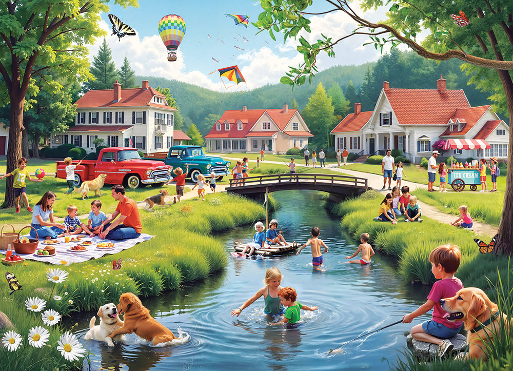Summertime Memories Jigsaw Puzzle