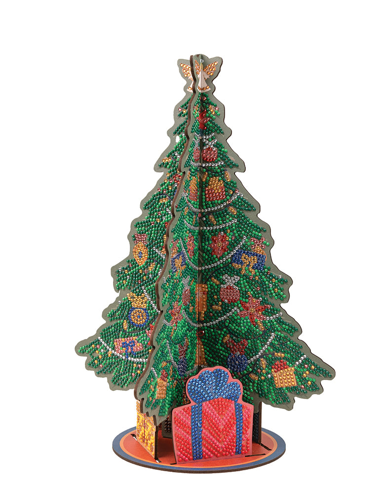 Crystal Art Christmas Tree Kit