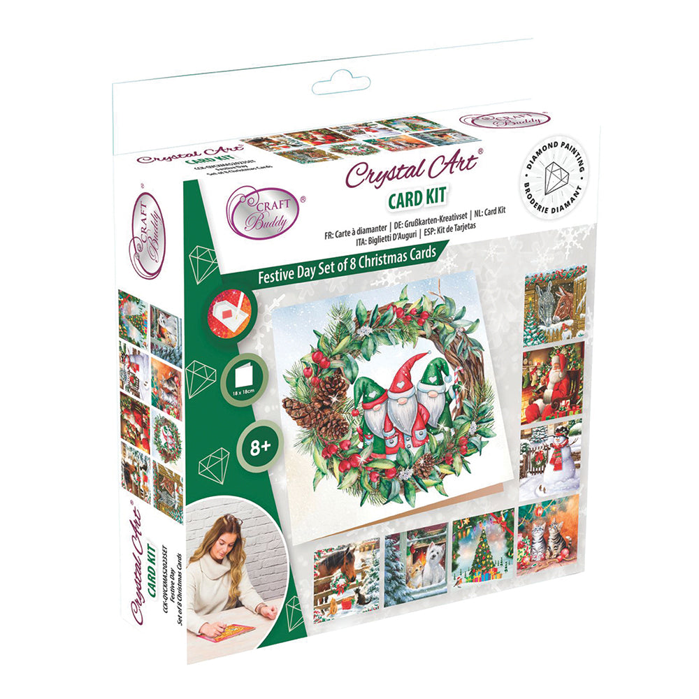 Crystal Art Boxed Set of Christmas Cards