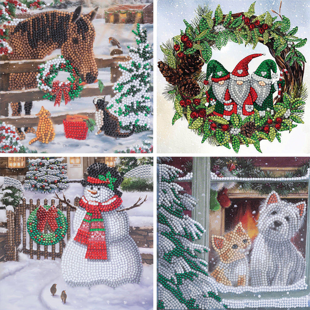 Crystal Art Boxed Set of Christmas Cards