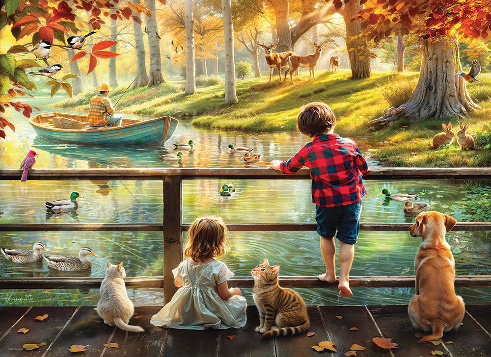 View from the Bridge Jigsaw Puzzle
