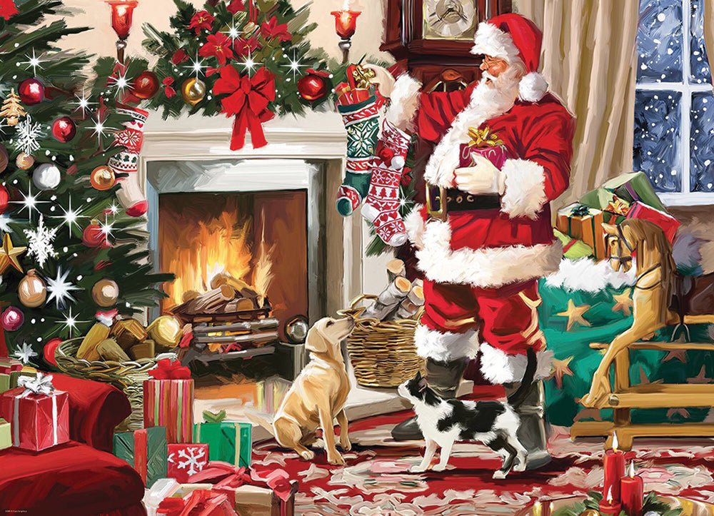 Santa's Best Friend Jigsaw Puzzle