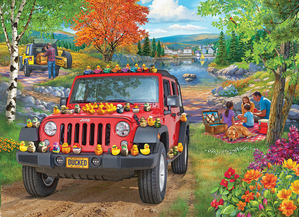 Duck, Duck Jeep Jigsaw Puzzle