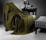 Câbles confortables motif afghan