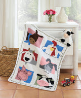 Farm Sweet Farm Baby Blanket