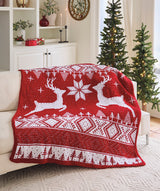 Christmas Joy Mosaic Afghan