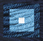 Black & Grey Geometric Afghan