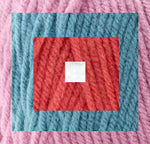 Black & Grey Geometric Afghan