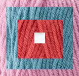 Black & Grey Geometric Afghan