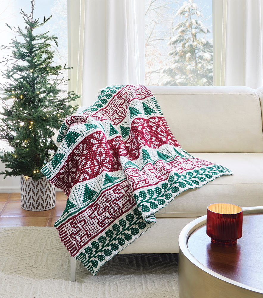 Yuletide Sparkle Lapghan