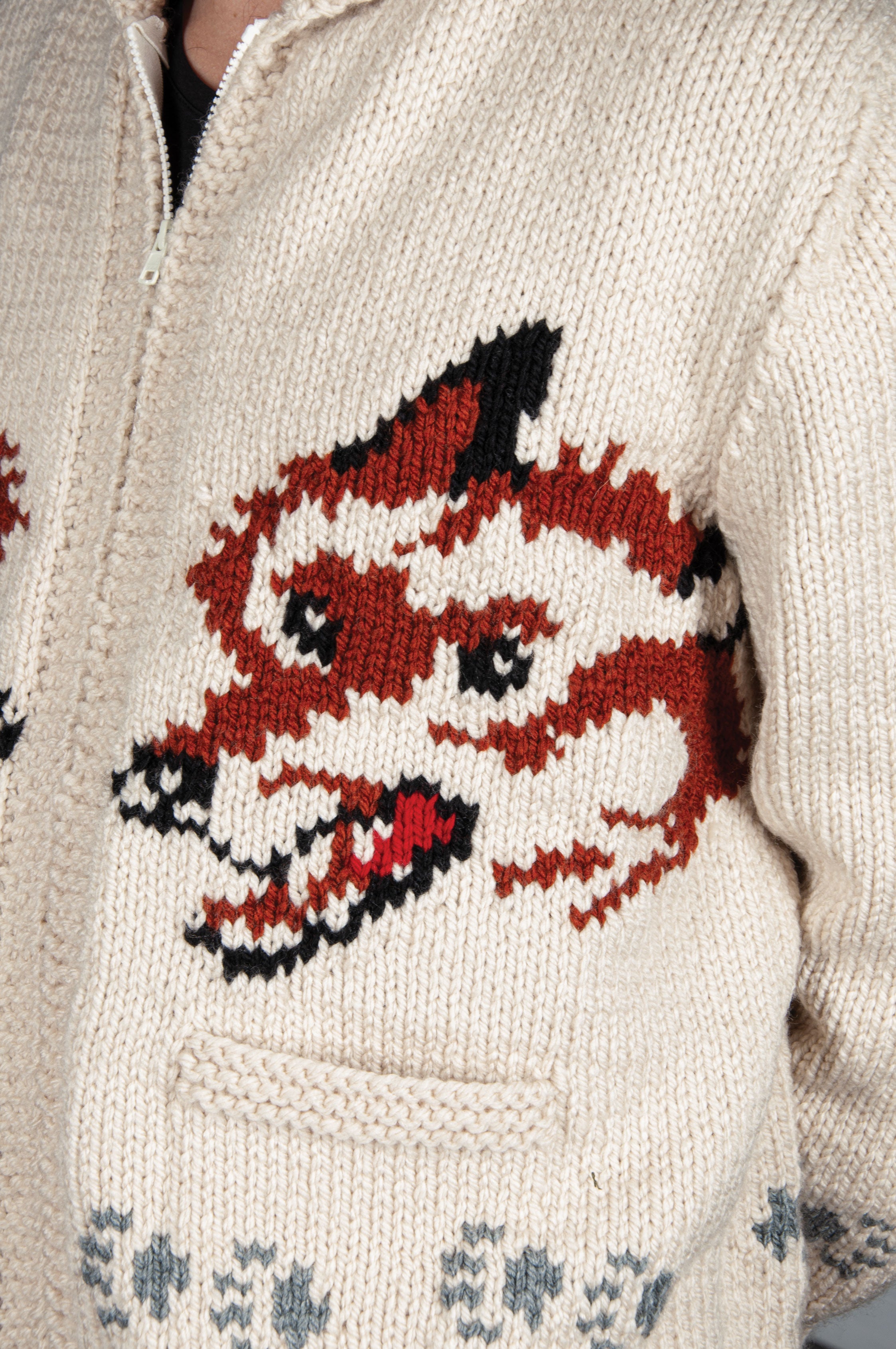 Wolf Cardigan Knit Kit (Project Hail Mary Version) – Mary Maxim Ltd
