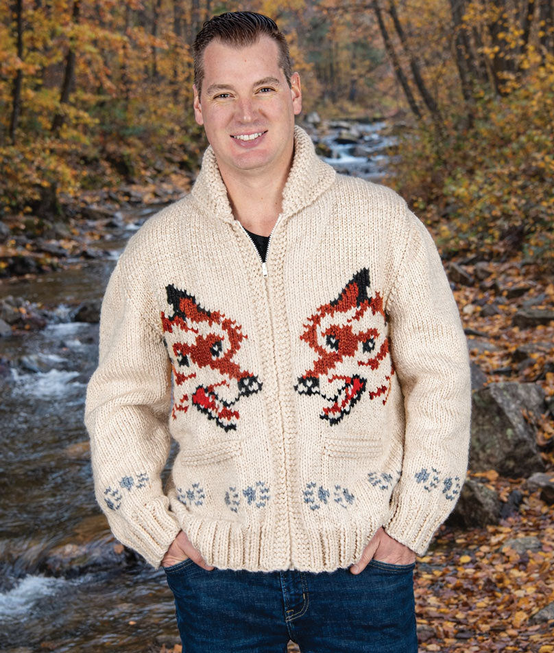 Wolf Cardigan Knit Kit (Project Hail Mary Version) – Mary Maxim Ltd