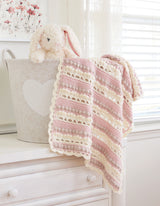 Arched Bobbles Baby Blanket