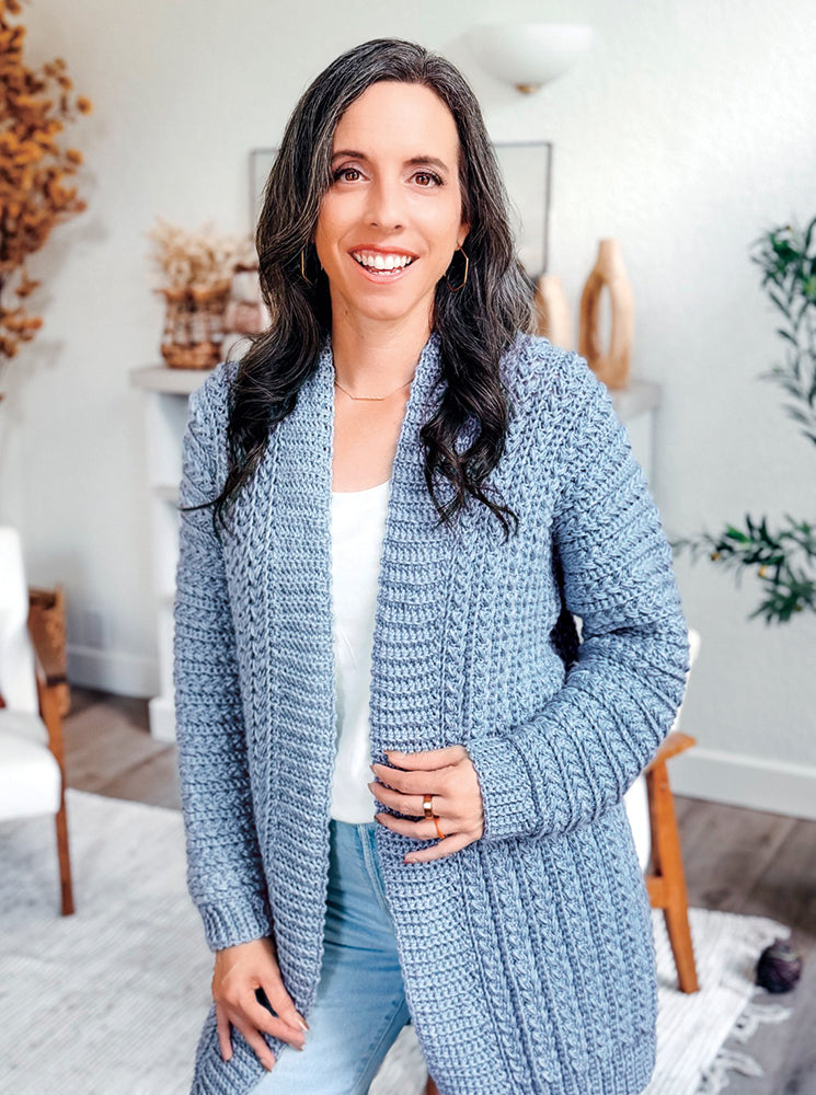 Wheat Stitch Cardigan