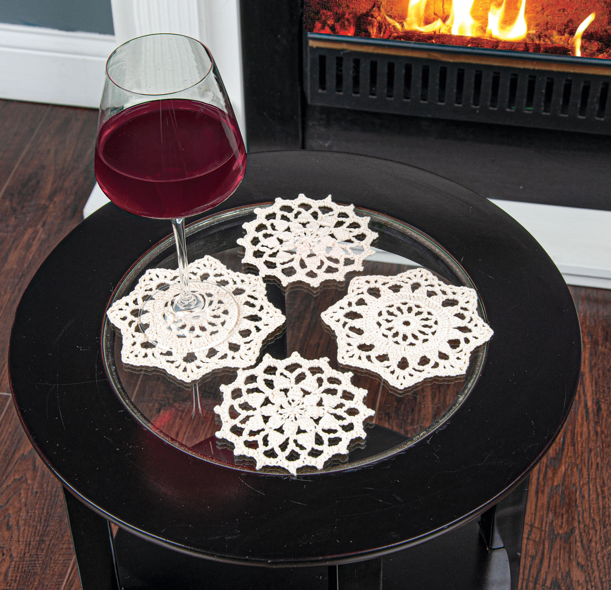 Lace Coasters Crochet Kit