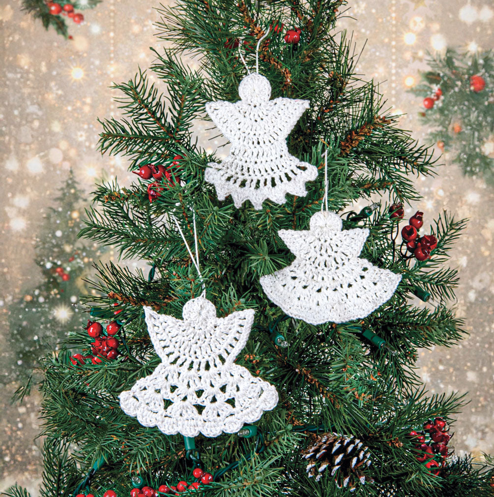 Lace Angel Ornaments Crochet Kit