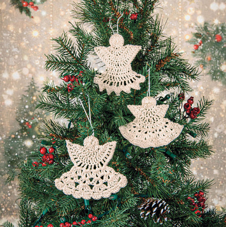 Lace Angel Ornaments Crochet Kit