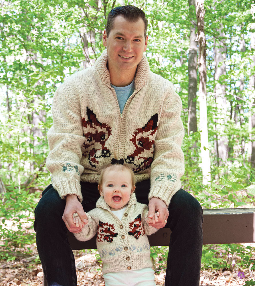 Child's Wolf Cardigan Knit Kit (Project Hail Mary Version)