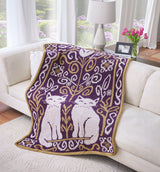 Cat Folk Throw