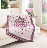 Floralicious Mosaic Blanket