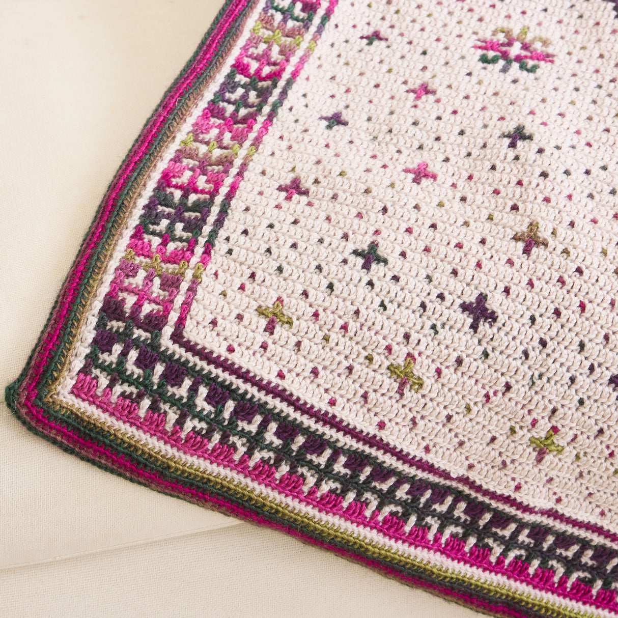 Floralicious Mosaic Blanket
