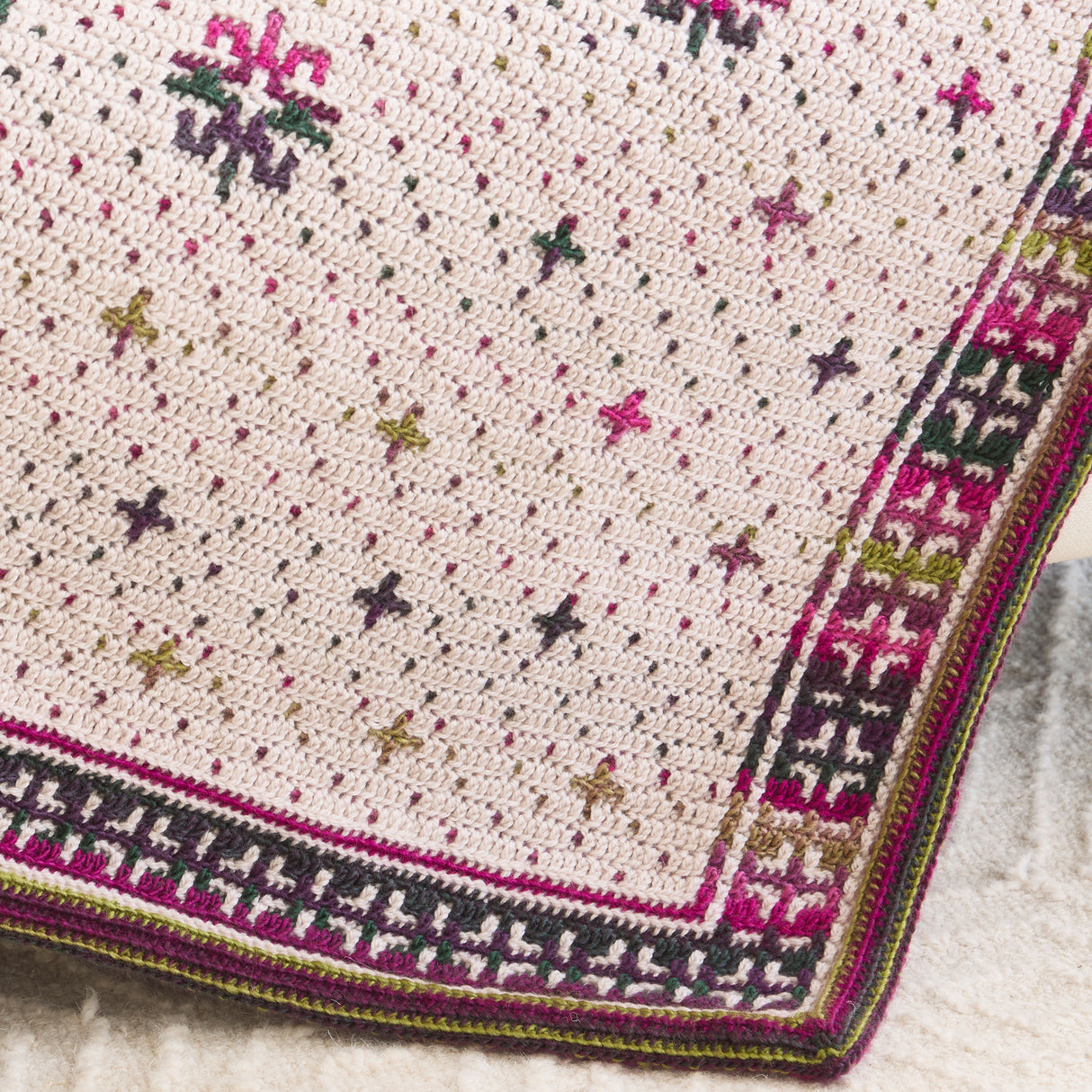 Floralicious Mosaic Blanket