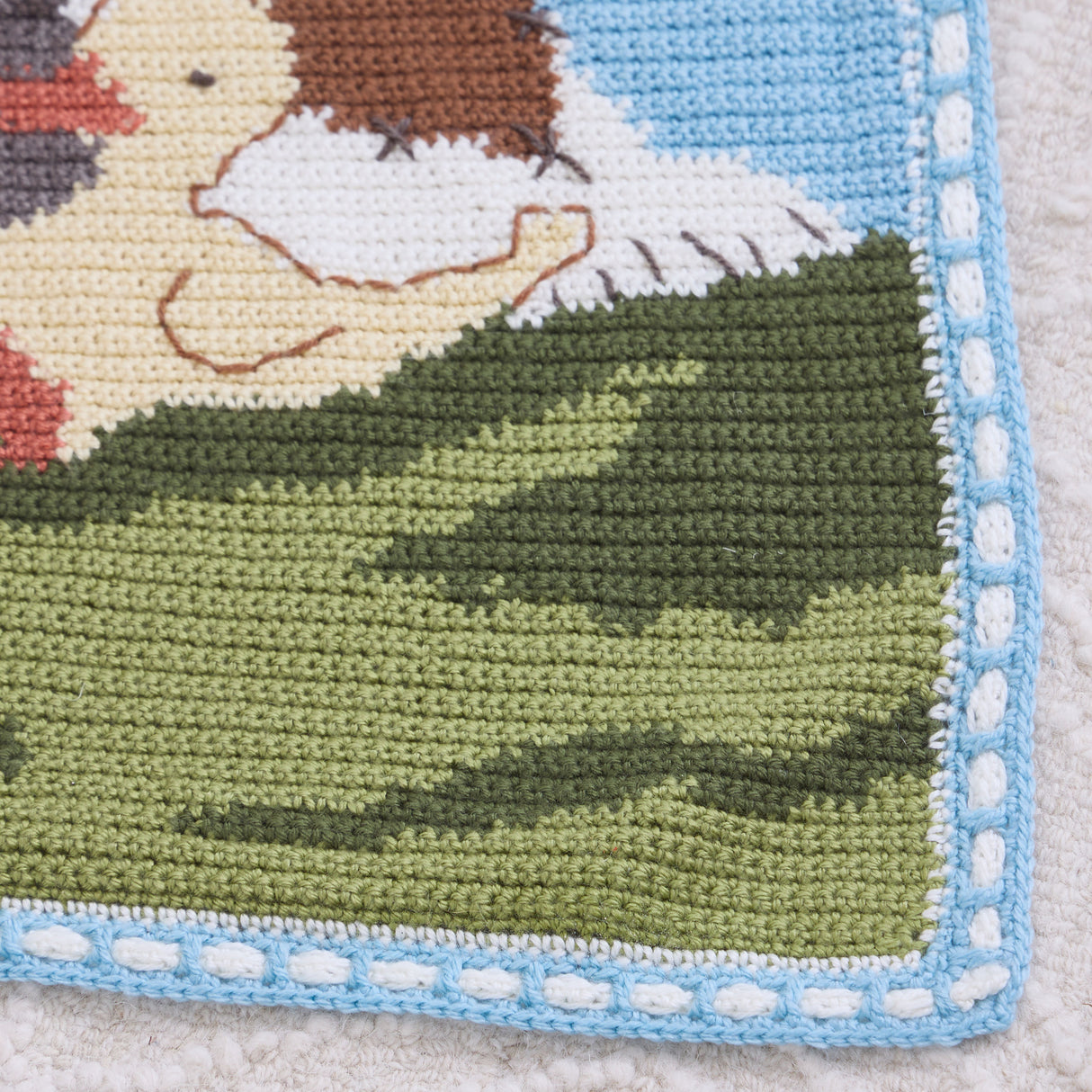 Bear Buddies Baby Blanket