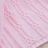 Cabled Hugs Baby Blanket