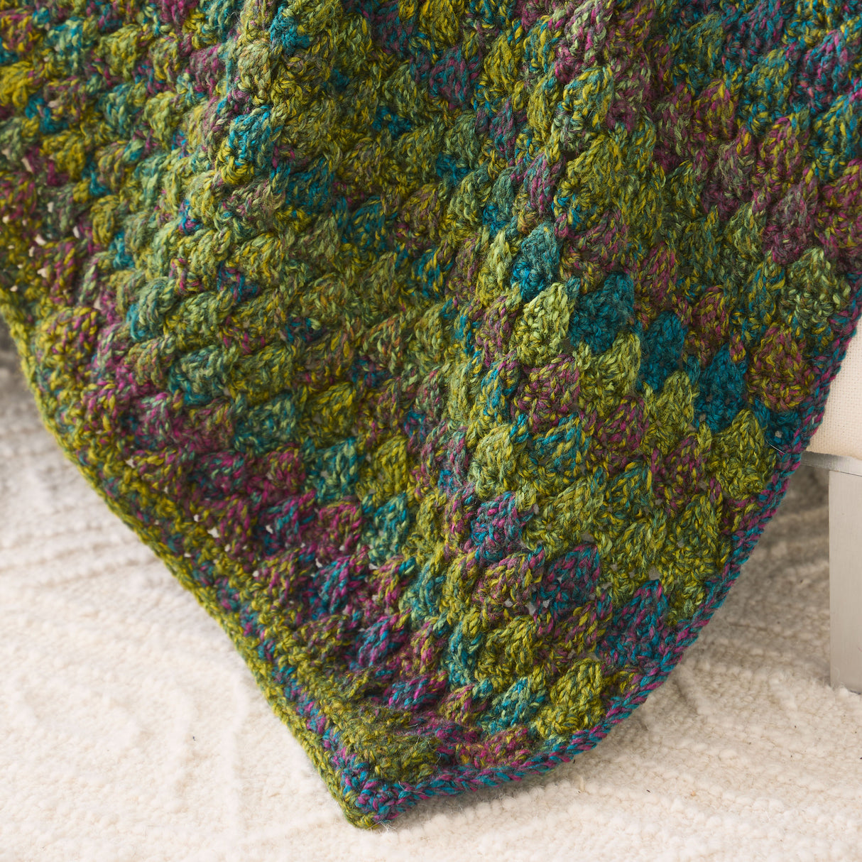 Marvelously Twisted Granny Blanket