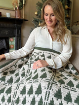 Twinkling Trees Blanket