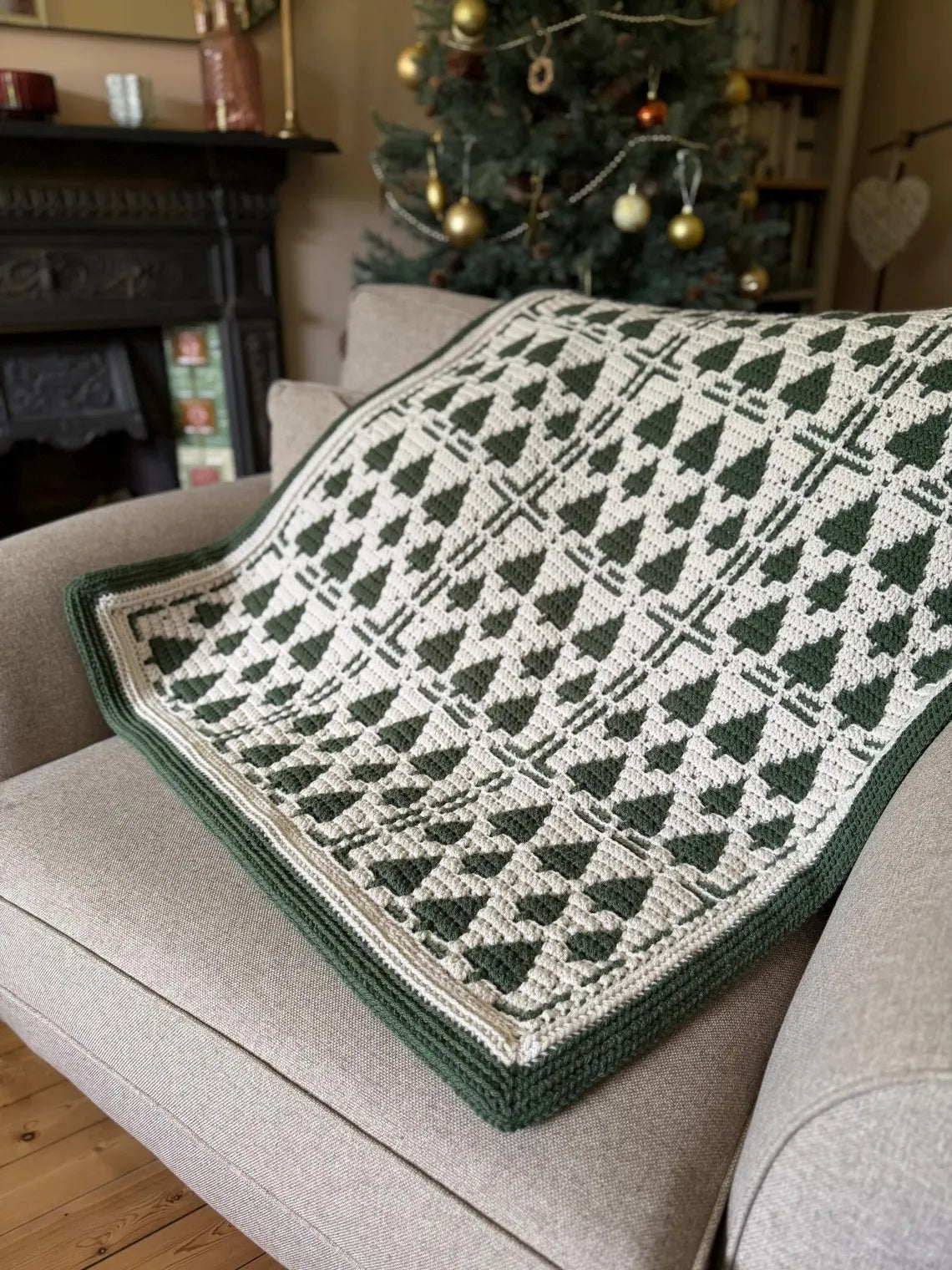 Twinkling Trees Blanket