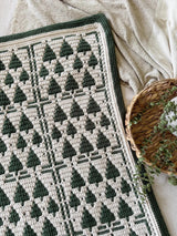 Twinkling Trees Blanket